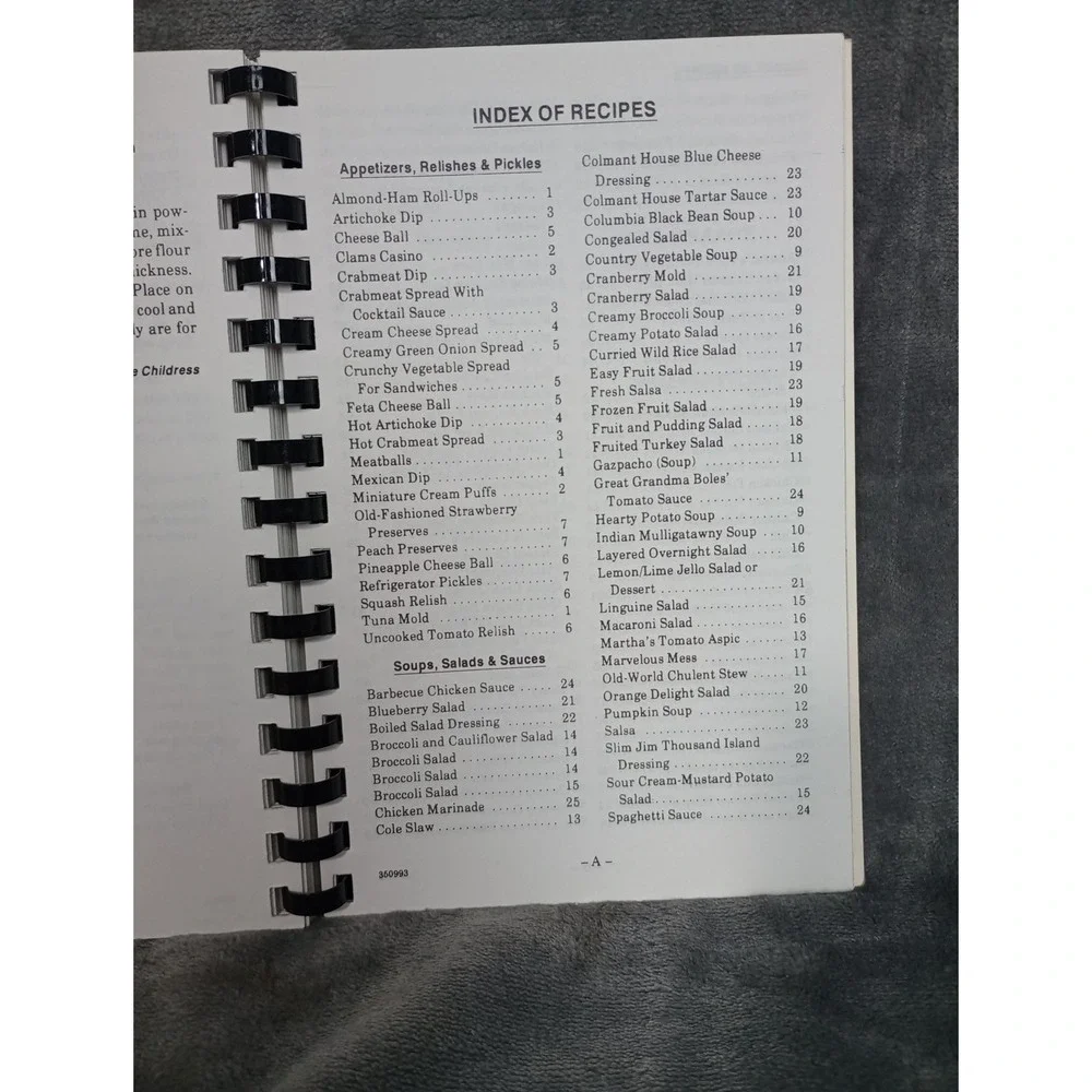 First United Methodist Women Church Pilot Mountain, North Carolina Cookbook 1993